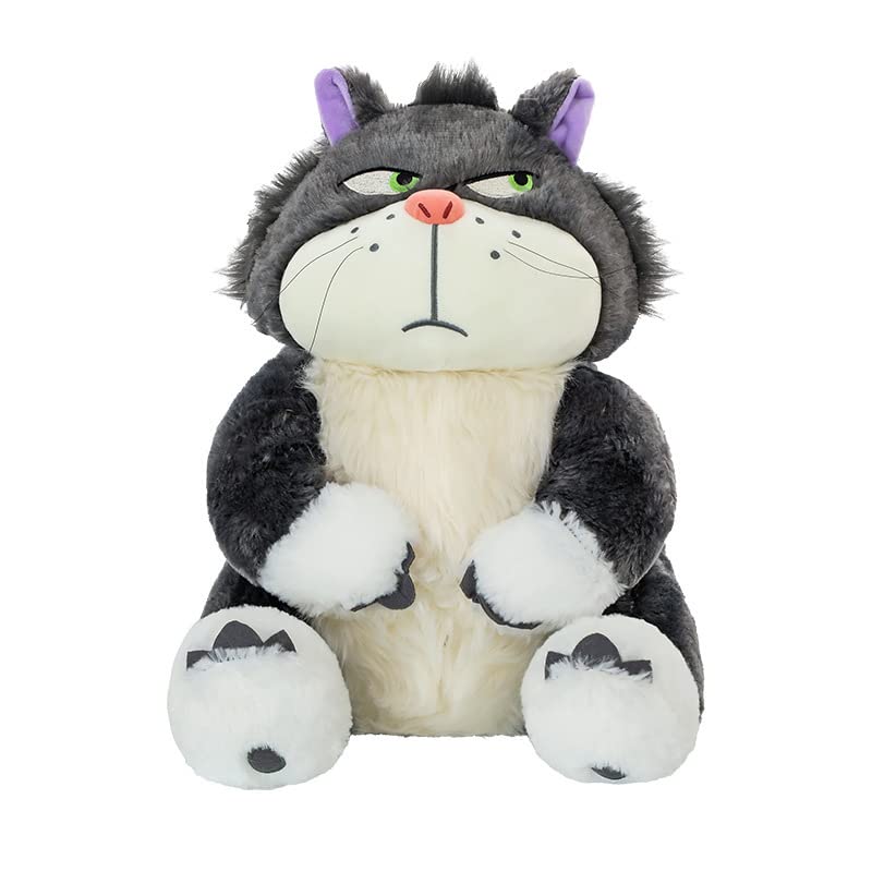 Lucifer the Mischievous Cat Plush Toy – Funny Japanese-Style Bad Cat Pillow