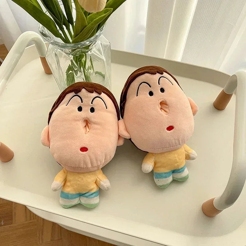 Crayon Shin-Chan Bo-chan Plush – 21cm Cute Anime Nose Tissue Box HolderDoll - One Piece