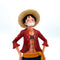 28cm One Piece Luffy Action Figure – 3 Interchangeable Faces
