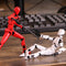 Multi-Jointed 3D Printed Robot Mannequin – Fully Movable & Poseable Dummy Figure