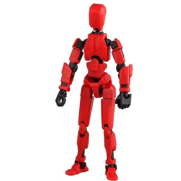 Multi-Jointed 3D Printed Robot Mannequin – Fully Movable & Poseable Dummy Figure