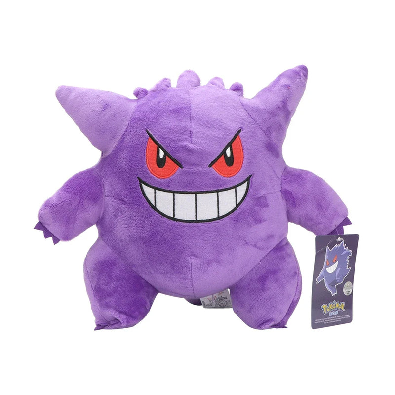 Gengar Plush Toy – Soft Stuffed Pokémon Doll, Cuddly 12-Inch Collectible Gift