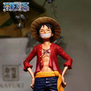 28cm One Piece Luffy Action Figure – 3 Interchangeable Faces