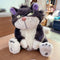 Lucifer the Mischievous Cat Plush Toy – Funny Japanese-Style Bad Cat Pillow