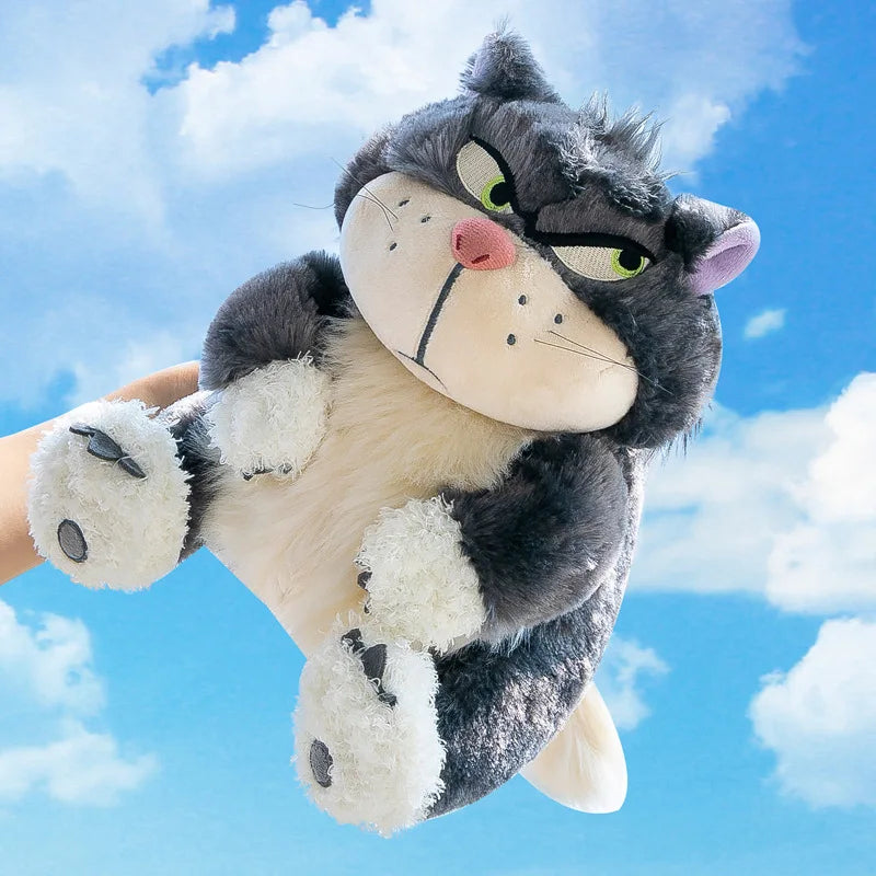Lucifer the Mischievous Cat Plush Toy – Funny Japanese-Style Bad Cat Pillow