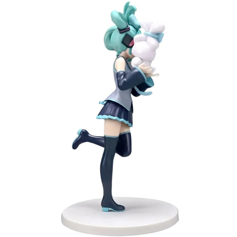 20cm Hatsune Miku x Cinnamoroll Anime Figure – Cute PVC Collectible Model Toy