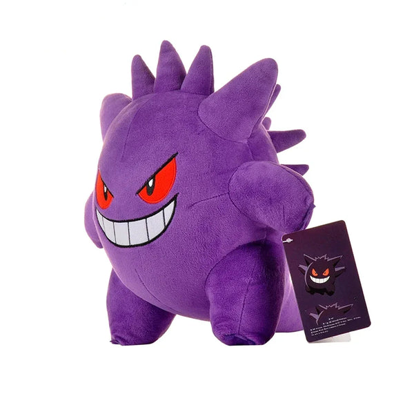 Gengar Plush Toy – Soft Stuffed Pokémon Doll, Cuddly 12-Inch Collectible Gift