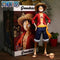 28cm One Piece Luffy Action Figure – 3 Interchangeable Faces