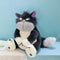 Lucifer the Mischievous Cat Plush Toy – Funny Japanese-Style Bad Cat Pillow