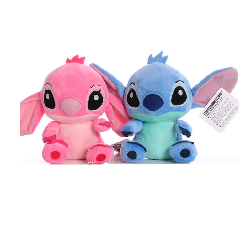 20cm Cute Stitch Plush Toy – Soft Stuffed Cartoon Doll